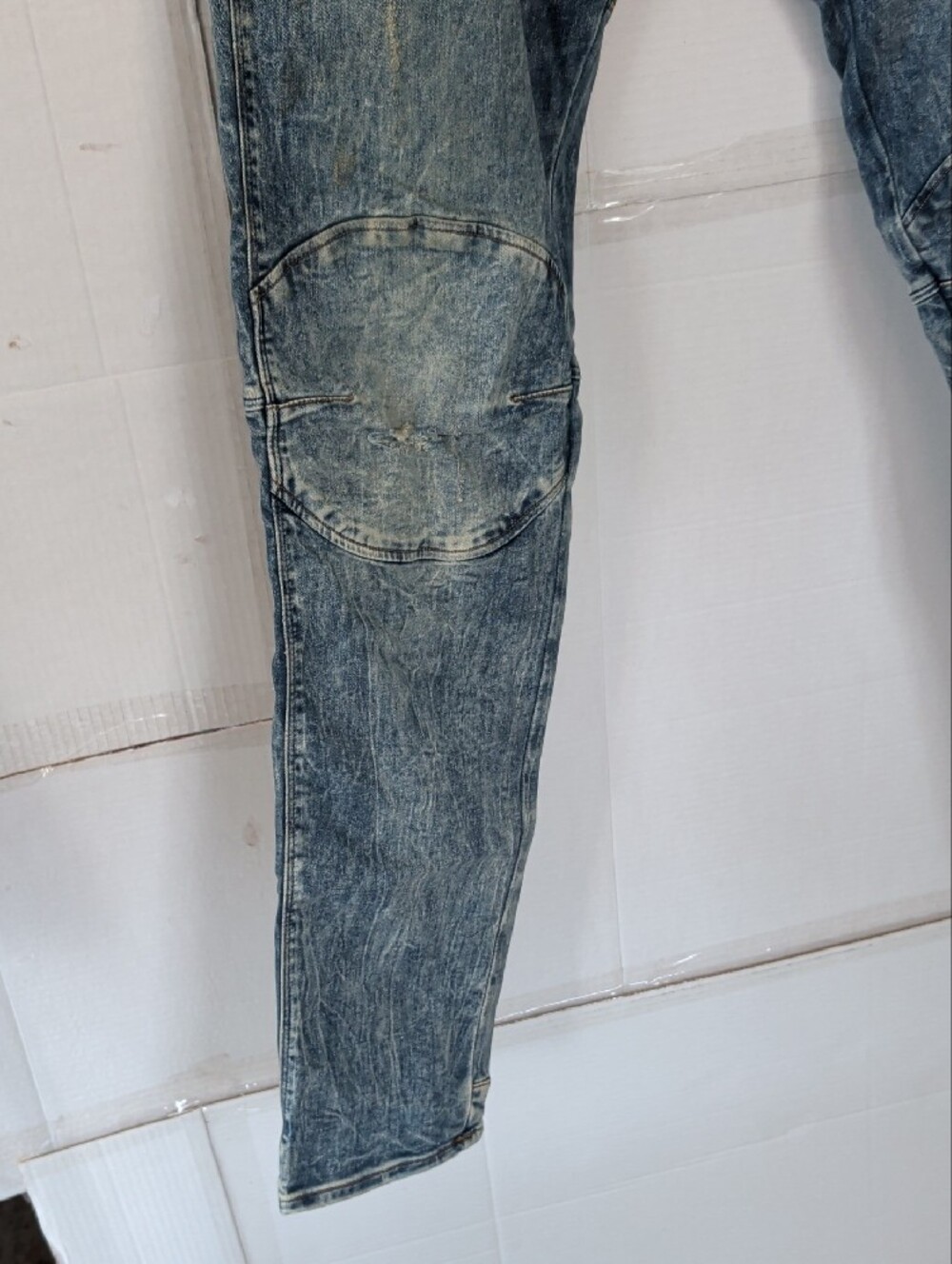 G-Star Raw 5620 3D Skinny  Men's Blue Jeans SZ 38 X 34" Grunge Streetwear - Picture 3 of 13